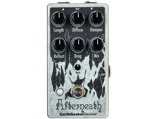 Pdale de rverbration AfterneathV3 Enhanced Otherworldly (fini Raw Silver en srie limite)