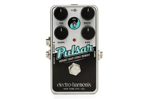 Electro-Harmonix - Nano Pulsar Variable Shape Stereo Tremolo Pedal