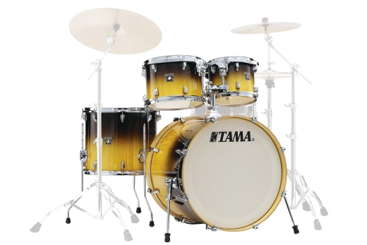 Tama - Superstar Classic 4-Piece Shell Pack (22,10,12,16) - Gloss Lacebark Pine Fade