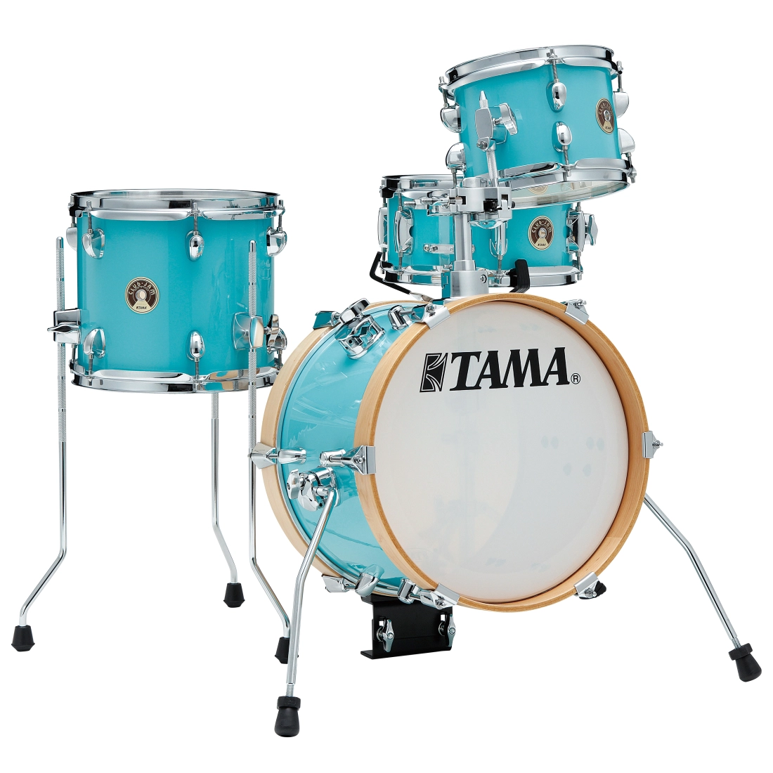 Club-JAM Flyer 4-Piece Shell Pack (14,8,10,SD) - Aqua Burst