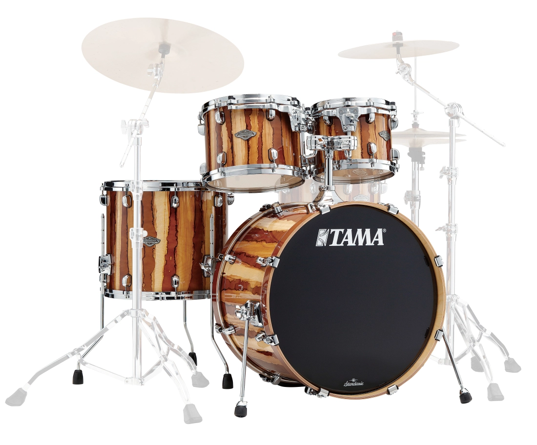 Starclassic Performer 4-Piece Shell Pack (22,10,12,16) - Caramel Aurora