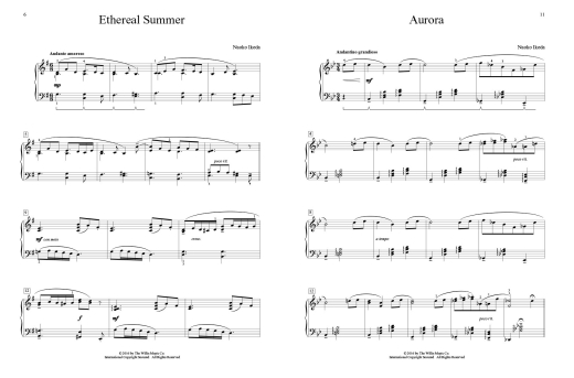 Aurora: 5 Original Piano Solos Inspired by the North - Ikeda - Piano - Book