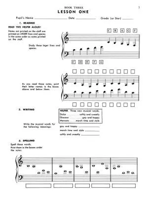 Theory Papers Book 3 - Burnam - Piano - Book