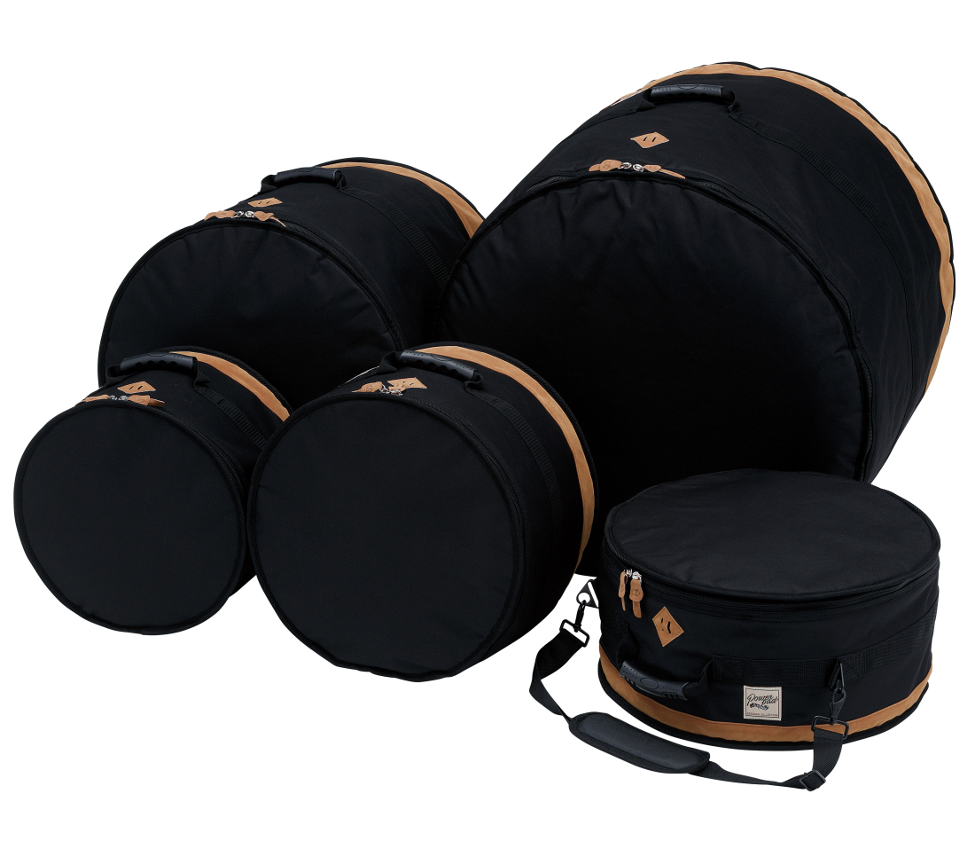 Powerpad Designer 5-Piece Drum Bag Set - Black