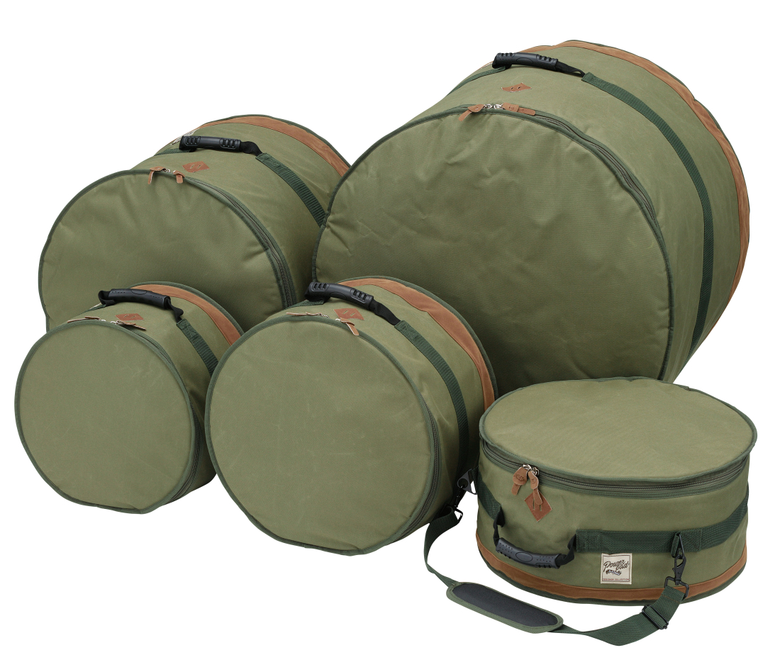 Powerpad Designer 5-Piece Drum Bag Set - Moss Green