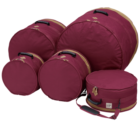 Tama - Powerpad Designer 5-Piece Drum Bag Set - Wine Red