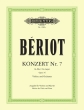 C.F. Peters Corporation - Concerto No. 7 in G, Op. 76 - Beriot/Hermann - Violin/Piano - Book