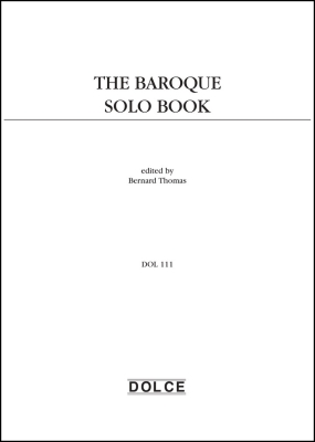 The Baroque Solo Book - Thomas - Alto Recorder - Book