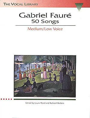 Hal Leonard - 50 Songs - Faure - Medium/Low Voice/Piano - Book