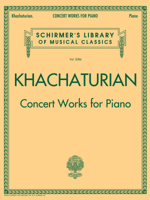 G. Schirmer Inc. - Concert Works for Piano - Khachaturian - Piano - Book