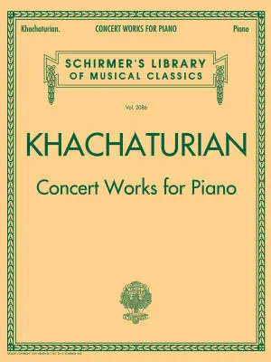 Concert Works for Piano - Khachaturian - Piano - Book