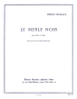 Alphonse Leduc - Le Merle Noir - Messiaen - Flute/Piano - Sheet Music