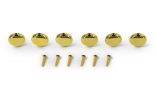 Kluson - Replacement Button Set for Revolution Series Tuning Machines - Oval Gold