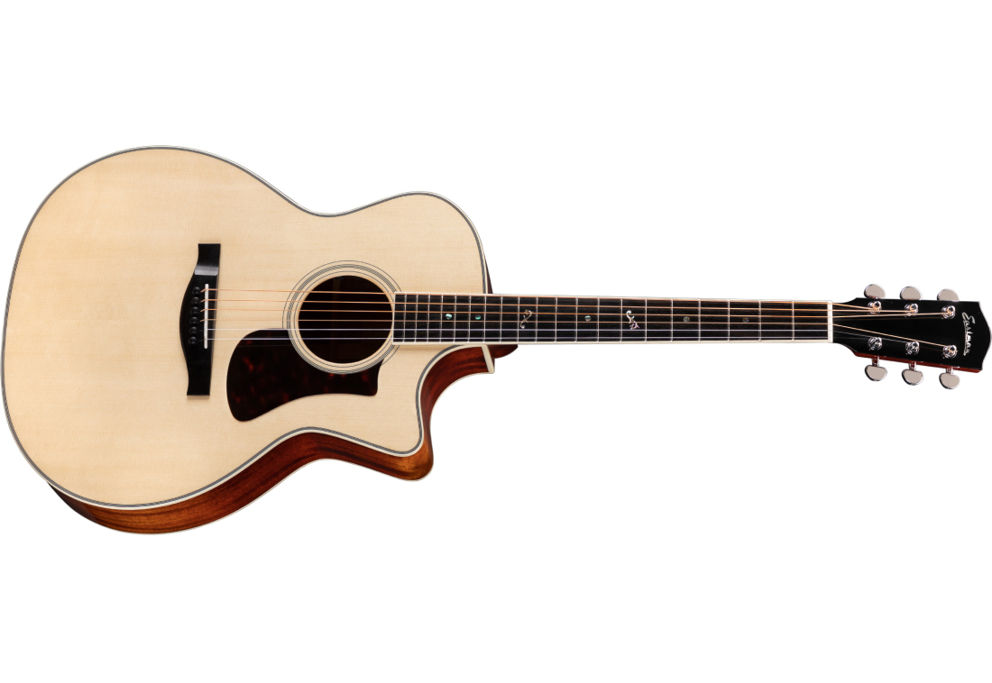 AC322CE Grand Auditorium Spruce/Mahogany Acoustic/Electric Guitar with Hardshell Case - Natural