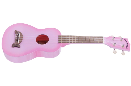 Dolphin Soprano Ukulele - Pink Burst