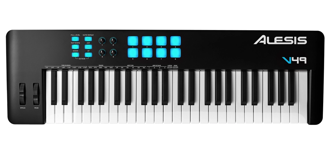 V49 MKII 49-Key USB-MIDI Keyboard Controller