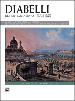 Alfred Publishing - 11 Sonatinas, Opp. 151, 168 - Diabelli/Palmer - Piano - Book