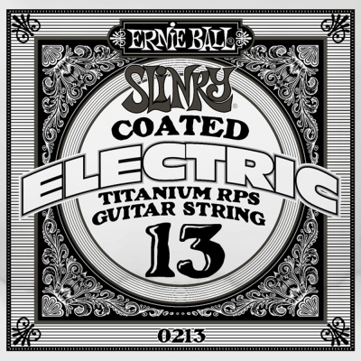 .013 Slinky Titanium Plain Electric Guitar String Single
