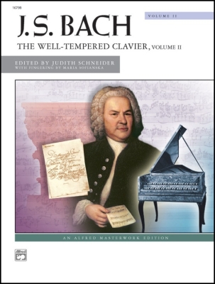 Alfred Publishing - The Well-Tempered Clavier, VolumeII Bach/ Schneider Piano Livre