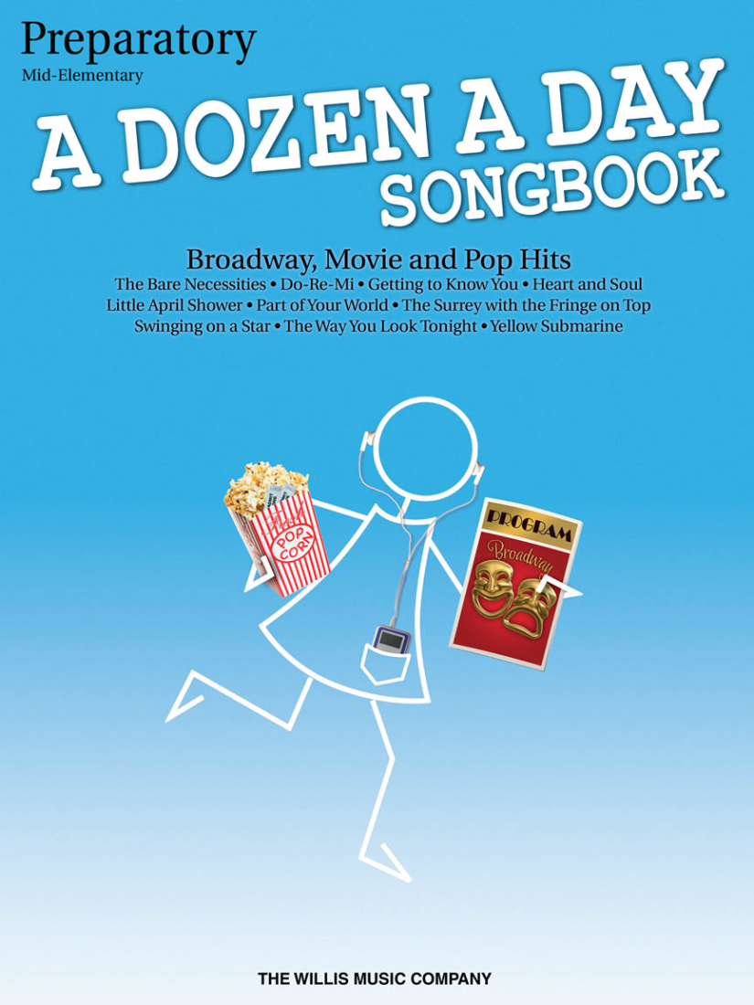 A Dozen a Day Songbook, Preparatory - Miller - Piano - Book