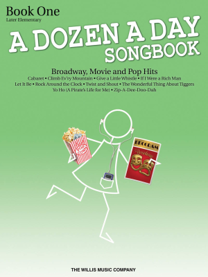 Willis Music Company - A Dozen a Day Songbook, Book 1 - Miller - Piano - Book