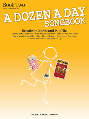 Willis Music Company - A Dozen a Day Songbook, Book 2 - Miller - Piano - Book