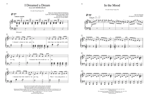 A Dozen a Day Songbook, Book 2 - Miller - Piano - Book/Audio Online
