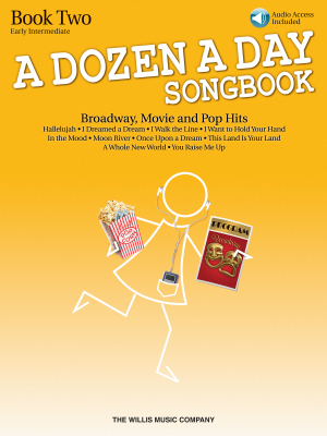 Willis Music Company - A Dozen a Day Songbook, Book 2 - Miller - Piano - Book/Audio Online