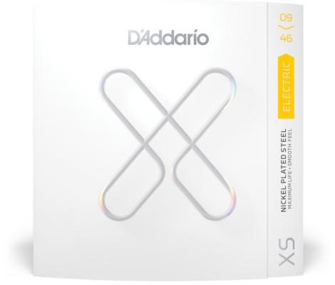 DAddario - XS Nickel Coated Electric Strings - Super Light Top/Regular Bottom 09-46