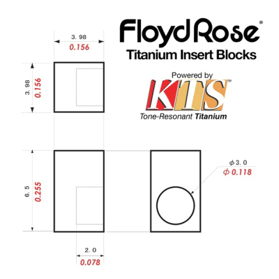 KTS Titanium String Lock Insert Blocks (6)