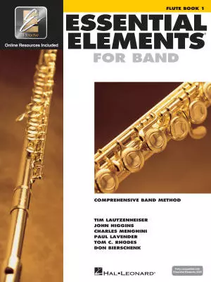 Hal Leonard - Essential Elements for Band - Livre 1 - Flte traversire - Livre/Mdia en ligne