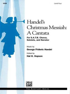 Alfred Publishing - Handels Christmas Messiah: A Cantata