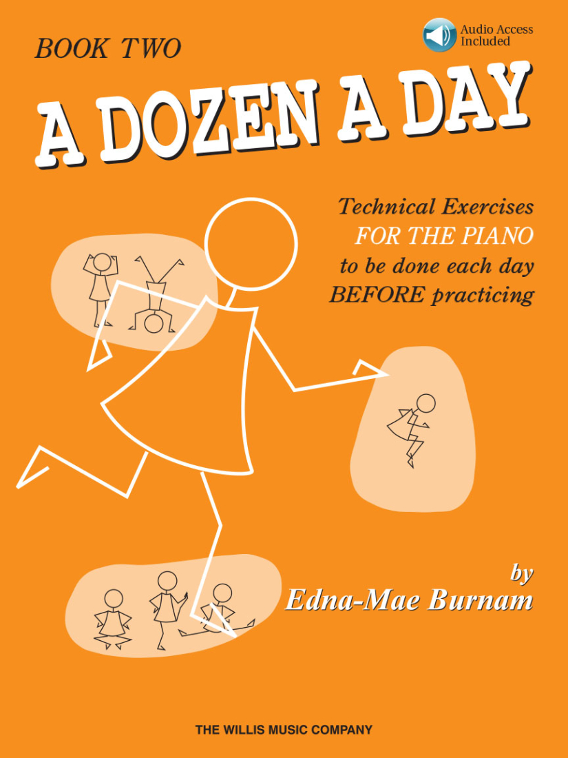 A Dozen a Day Book 2 - Burnam - Piano - Book/Audio Online