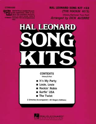 Hal Leonard - The Rockin 60s (Song Kit #23) - Averre - Unison/2pt