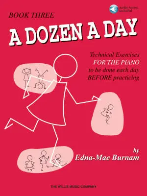 Willis Music Company - A Dozen a Day Book 3 - Burnam - Piano - Book/Audio Online