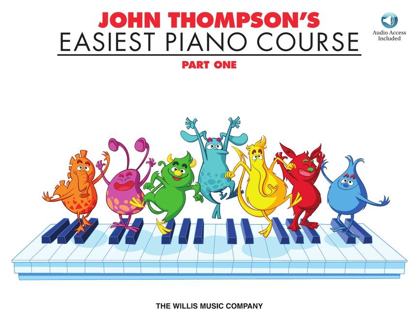 John Thompson\'s Easiest Piano Course, Part 1 - Piano - Book/Audio Online