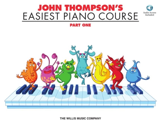 Willis Music Company - John Thompsons Easiest Piano Course, Part 1 - Piano - Book/Audio Online