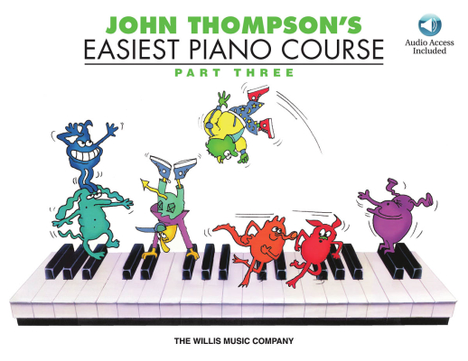John Thompson\'s Easiest Piano Course, Part 3 - Piano - Book/Audio Online