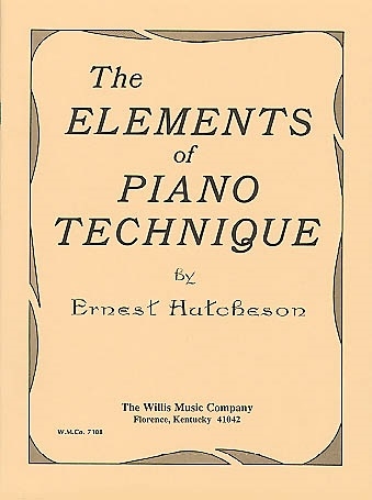 Elements of Piano Technique - Hutcheson - Piano - Book