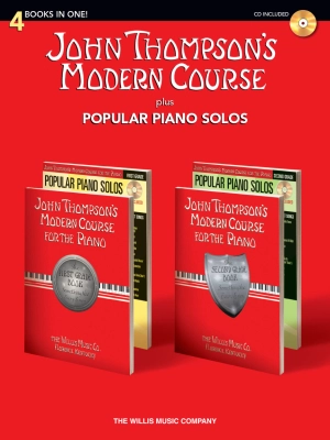 Willis Music Company - John Thompsons Modern Course plus Popular Piano Solos - Piano - Book