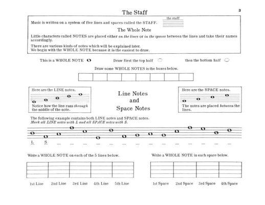 Note Speller: A Music Writing Book - Thompson - Piano - Book