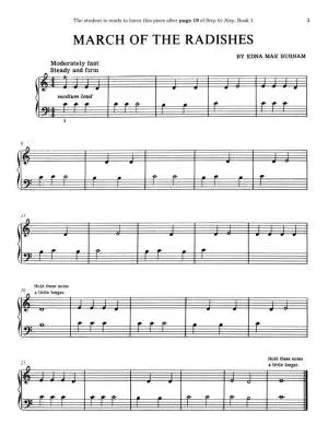 Pieces to Play, Book 1 - Burnam - Piano - Book