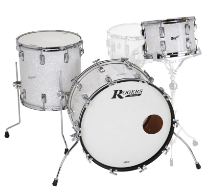 Rogers - Covington 3-Piece Shell Pack (22,12,16) - White Marine Pearl