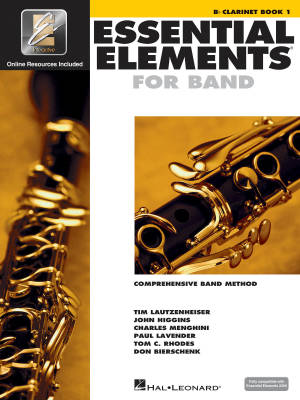 Essential Elements for Band Book 1 - Clarinet - Book/Media Online (EEi)