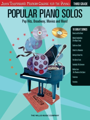 Willis Music Company - Popular Piano Solos, Grade 3: Pop Hits, Broadway, Movies and More! - Piano - Book