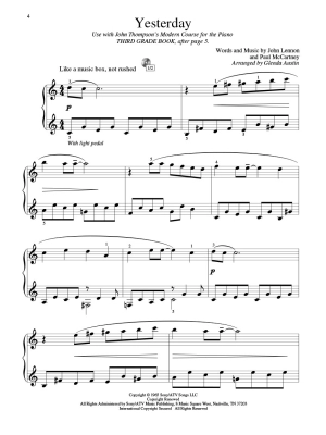 Popular Piano Solos, Grade 3: Pop Hits, Broadway, Movies and More! - Piano - Book/Audio Online