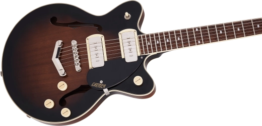 G2655-P90 Streamliner Center Block Jr. Double-Cut P90 - Two-Tone Brownstone