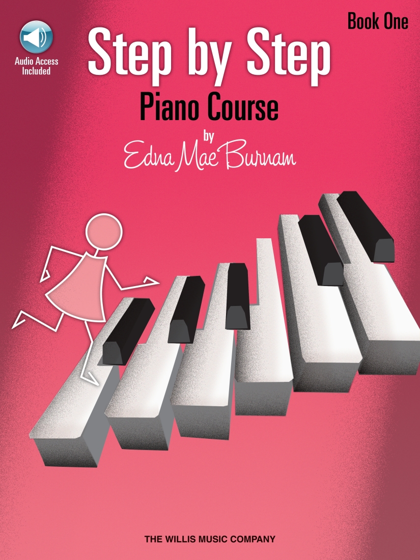Step by Step Piano Course, Book 1 - Burnam - Piano - Book/Audio Online