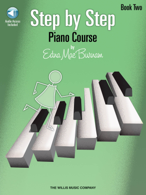 Willis Music Company - Step by Step Piano Course, Book 2 - Burnam - Piano - Book/Audio Online