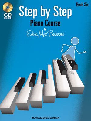 Willis Music Company - Step by Step Piano Course, Book 6 - Burnam - Piano - Book/CD